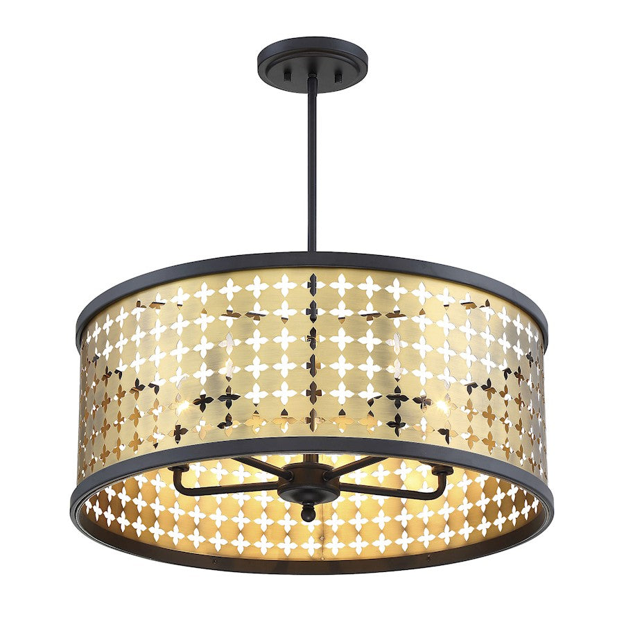 5 Light Pendant, Castillo