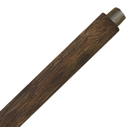 Savoy House 12" Extension Rod, Bark