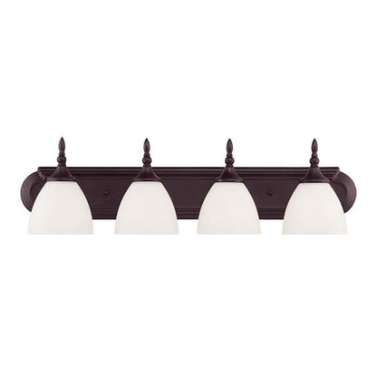 4 Light Bathroom Vanity Light, English Bronze