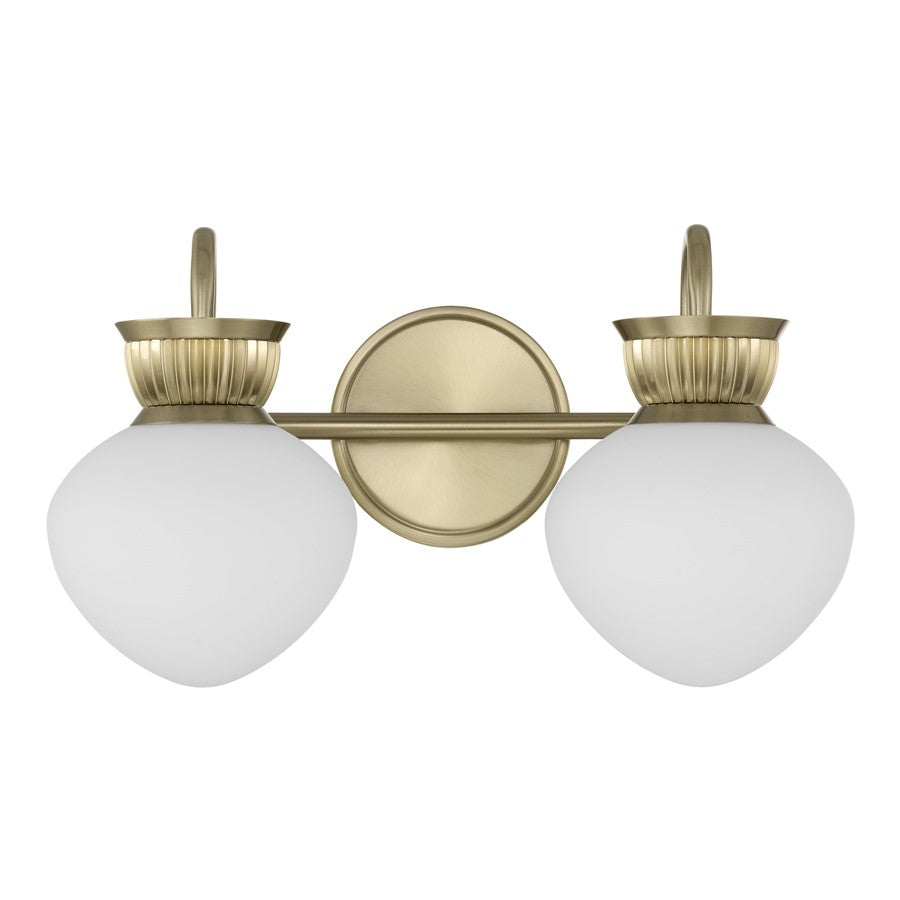 Savoy House Melbourne 2 Lt Bath Sconce, Noble Brass