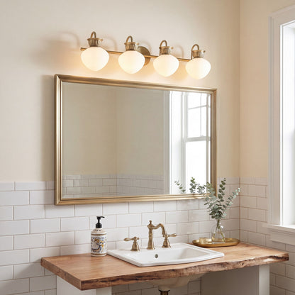 Savoy House Melbourne 4 Lt Bath Sconce, Noble Brass