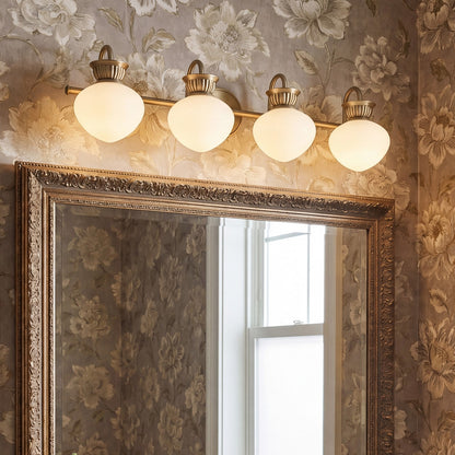 Savoy House Melbourne 4 Lt Bath Sconce, Noble Brass