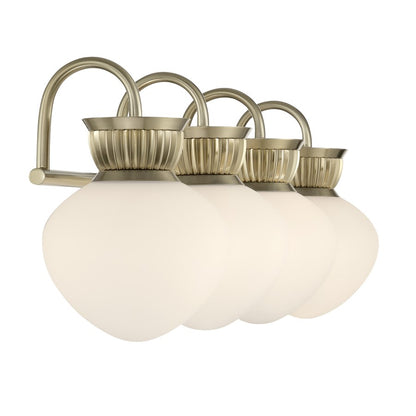 Savoy House Melbourne 4 Lt Bath Sconce, Noble Brass