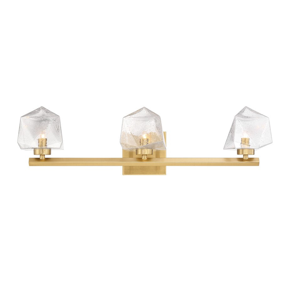 Savoy House Castello 3 Lt Bath Sconce, Warm Brass - 8-1239-3-322