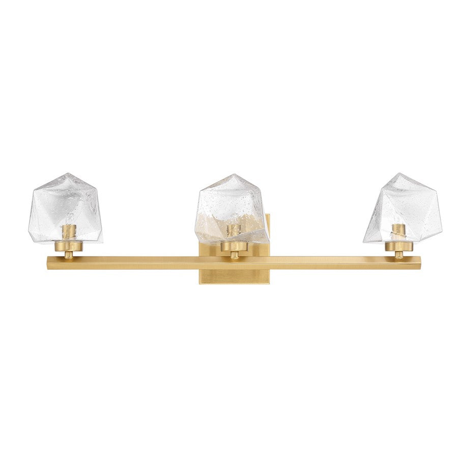 Savoy House Castello 3 Lt Bath Sconce, Warm Brass