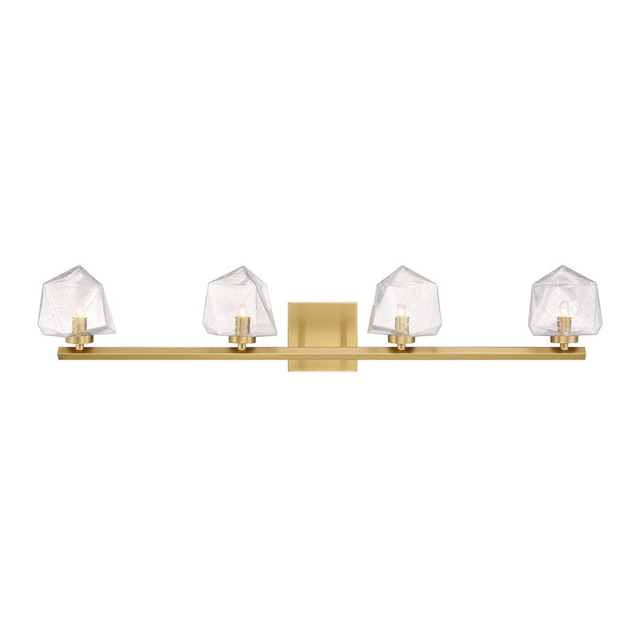 Savoy House Castello 4 Lt Bath Sconce, Warm Brass