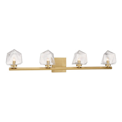 Savoy House Castello 4 Lt Bath Sconce, Warm Brass