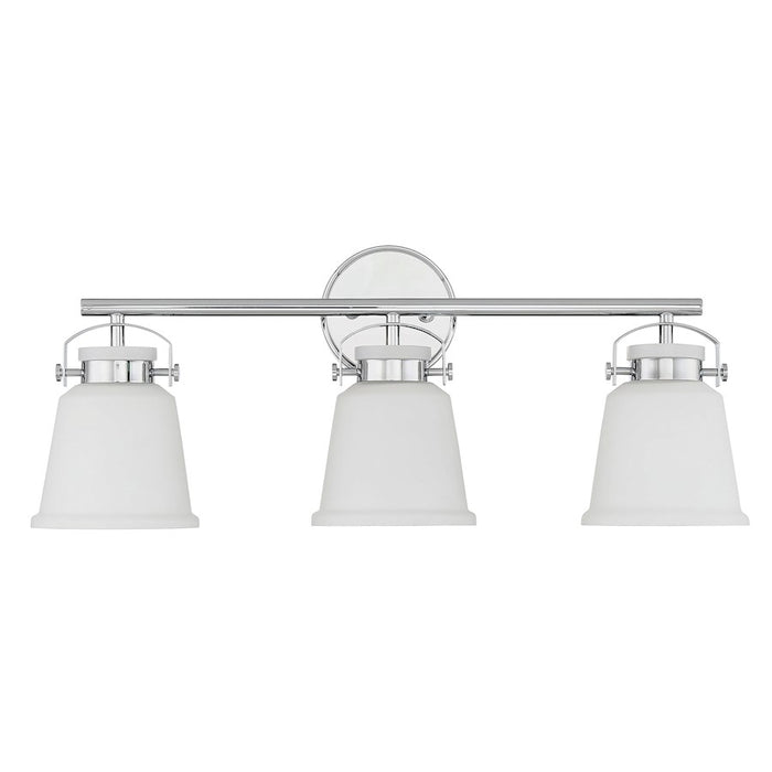 Savoy House Kaden 3-Light Bathroom Vanity Light, Polished Chrome