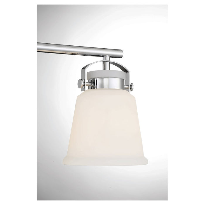 Savoy House Kaden 3-Light Bathroom Vanity Light, Polished Chrome