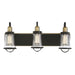 Savoy House Lansing 3Lt Bathroom Vanity Light, Bronze/Brass - 8-1780-3-79