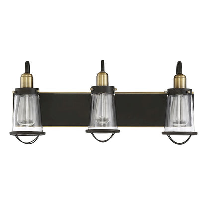 3 Light Bathroom Vanity Light, Bronze