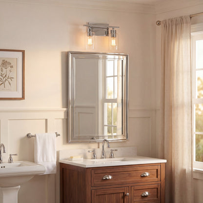 Bathroom Vanity Light, Polished Chrome