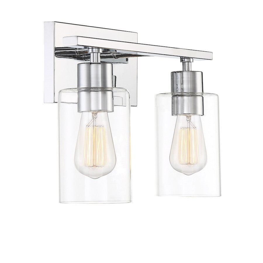 Bathroom Vanity Light, Polished Chrome