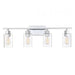 Savoy House Lambert 4-Light Bathroom Vanity Light, Polished Chrome - 8-2149-4-11