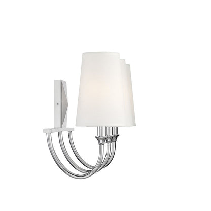 3 Light Bathroom Vanity Light, Nickel