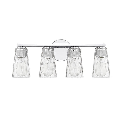 4 Light Bathroom Vanity Light, Chrome