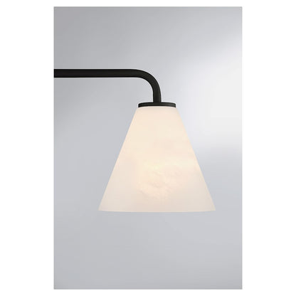 3 Light Bathroom Vanity Light, Matte Black