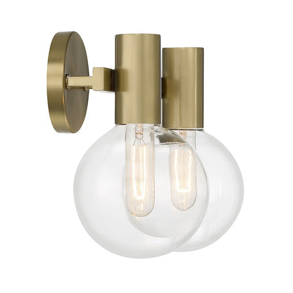 2 Light Bathroom Vanity Light, Chrome