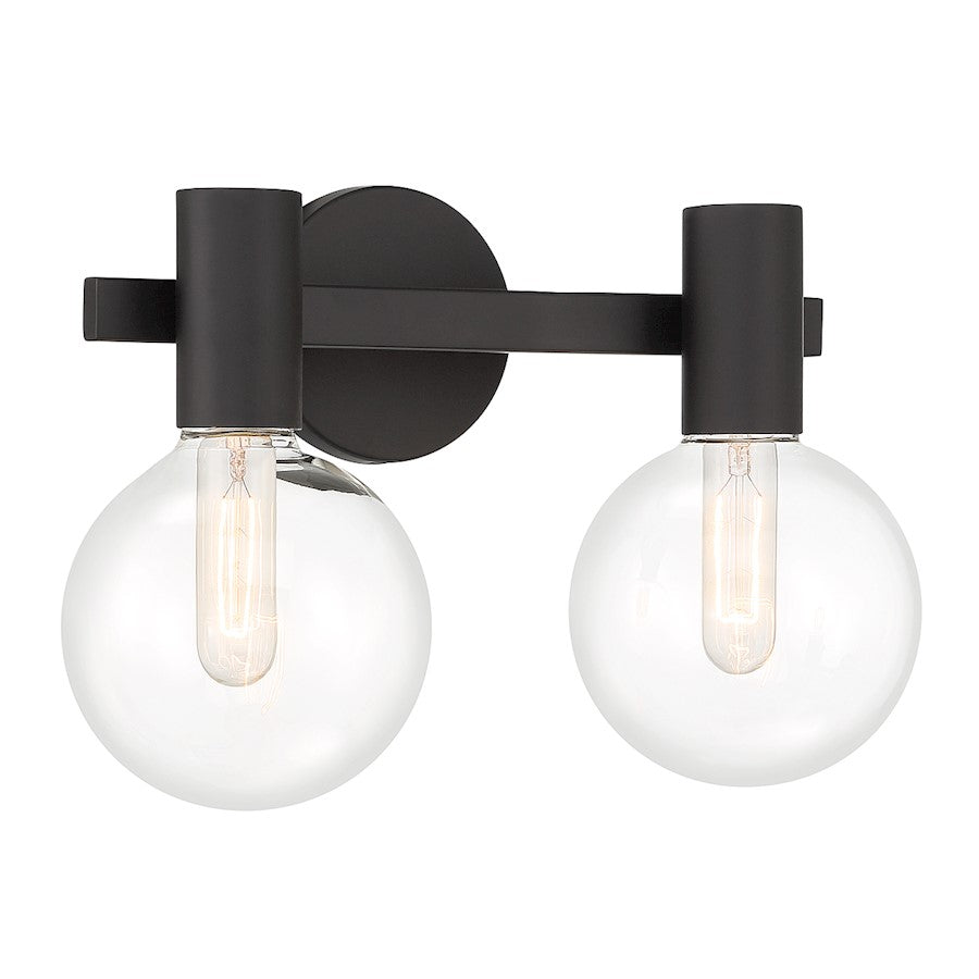 2 Light Bathroom Vanity Light, Chrome