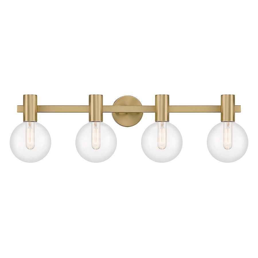 4 Light Bathroom Vanity Light, Chrome