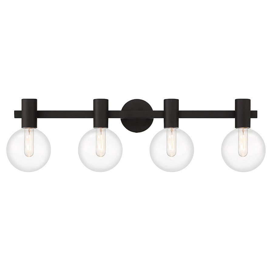 4 Light Bathroom Vanity Light, Chrome