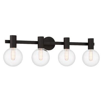 4 Light Bathroom Vanity Light, Chrome