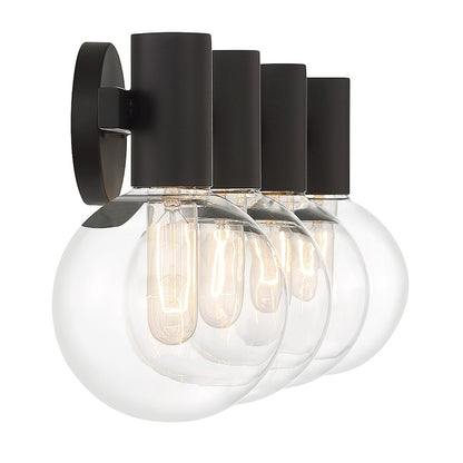4 Light Bathroom Vanity Light, Chrome