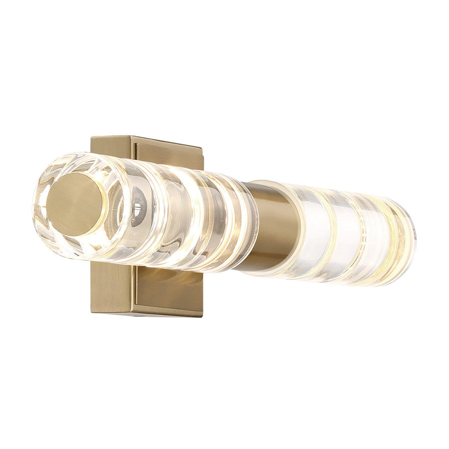 Savoy House Beale LED 18" Bathroom Vanity Light, Noble Brass