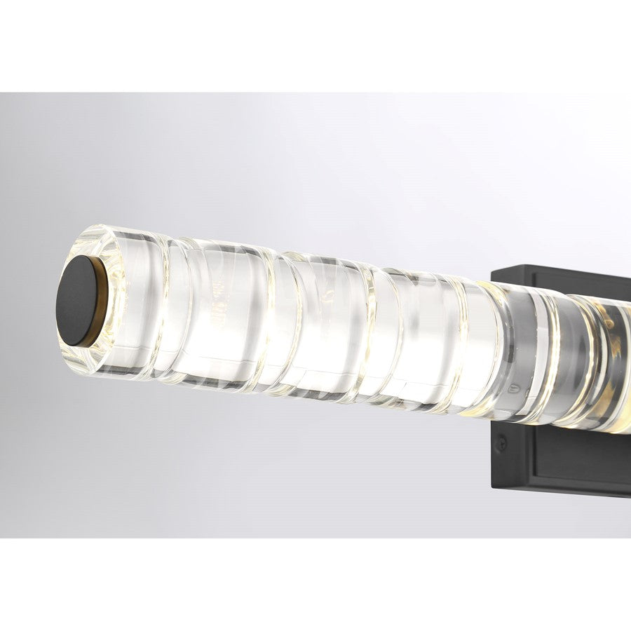 Savoy House Beale LED 28" Bathroom Vanity Light, Black Lustre