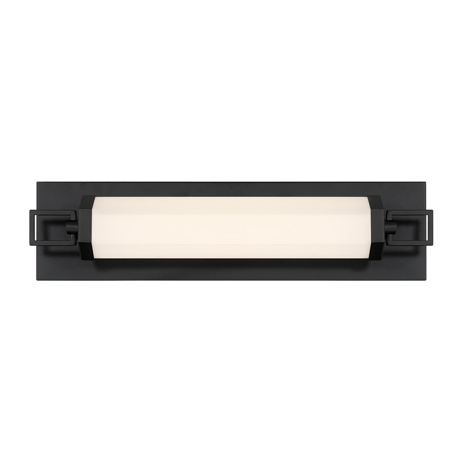 Savoy House Parker 18" Bath Sconce, Black Lustre