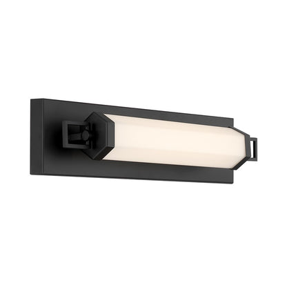 Savoy House Parker 18" Bath Sconce, Black Lustre
