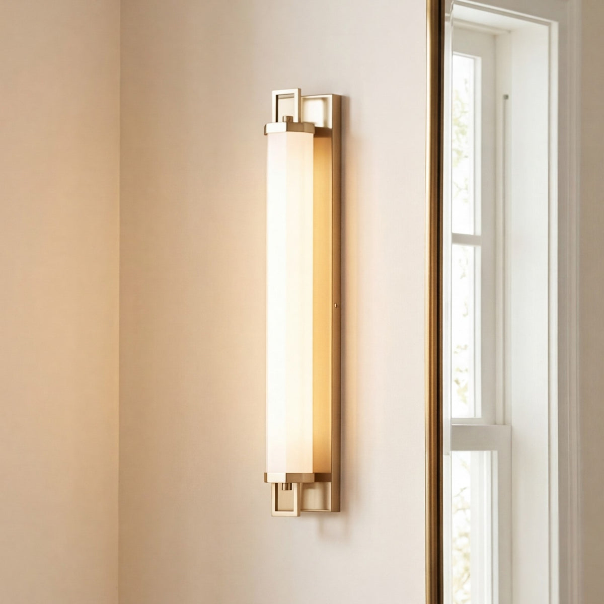 Savoy House Parker 28" Bath Sconce, Noble Brass