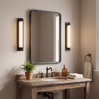 Savoy House Parker 28" Bath Sconce, Black Lustre