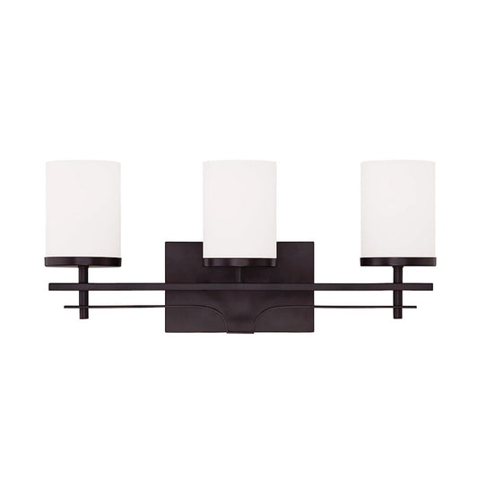 3 Light Bathroom Vanity Light, English Bronze