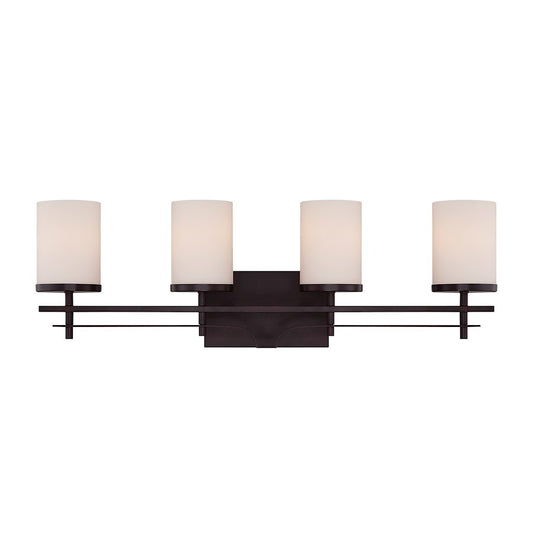 Savoy House Colton 4-Light Bathroom Vanity Light, English Bronze - 8-338-4-13