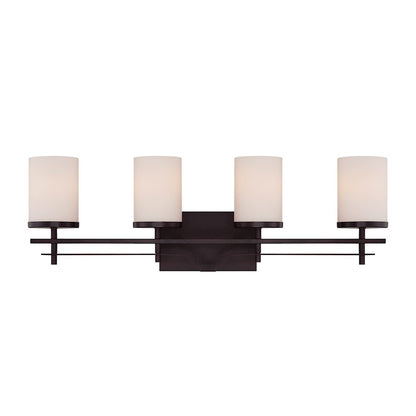 4 Light Bathroom Vanity Light, English Bronze