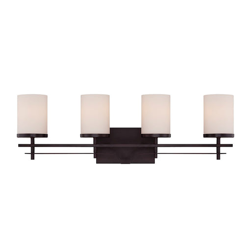 Savoy House Colton 4-Light Bathroom Vanity Light, English Bronze - 8-338-4-13