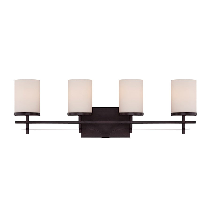 4 Light Bathroom Vanity Light, English Bronze