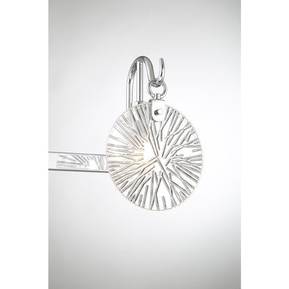 3 Light Bathroom Vanity Light, Polished Chrome