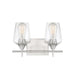 Savoy House Octave 2-Light Bathroom Vanity Light, Satin Nickel - 8-4030-2-SN