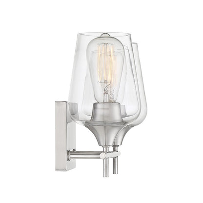 Bathroom Vanity Light, Satin Nickel