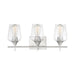 Savoy House Octave 3-Light Bathroom Vanity Light, Satin Nickel - 8-4030-3-SN