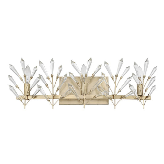 Savoy House Orianna 3 Light Bath, Noble Brass