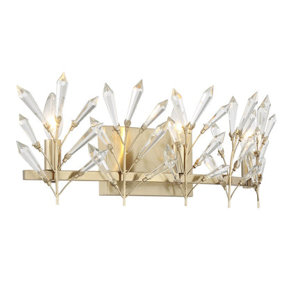 Savoy House Orianna 3 Light Bath, Noble Brass