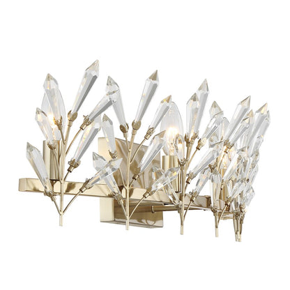 Savoy House Orianna 4 Light Bath, Noble Brass