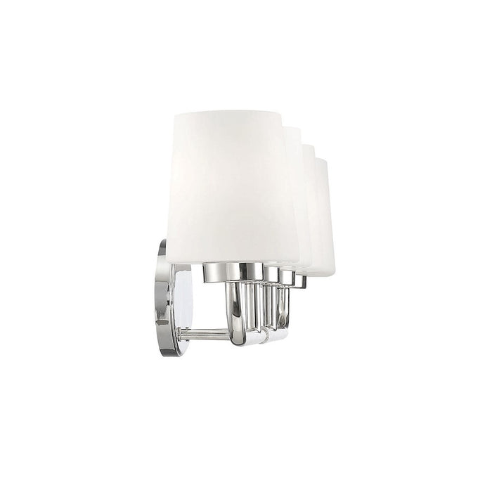 Savoy House Capra 4-Light Bathroom Vanity Light, Polished Nickel