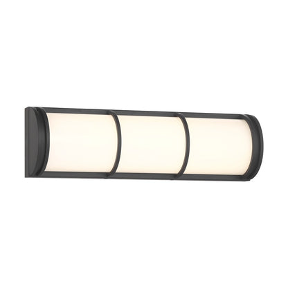 Savoy House Harper LED 16" Bath Sconce, White, Matte Black