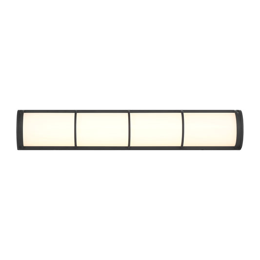 Savoy House Harper LED 26" Bath Sconce, White, Matte Black - 8-4204-26-BK