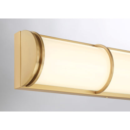 Savoy House Harper LED 36" Bath Sconce, Warm Brass