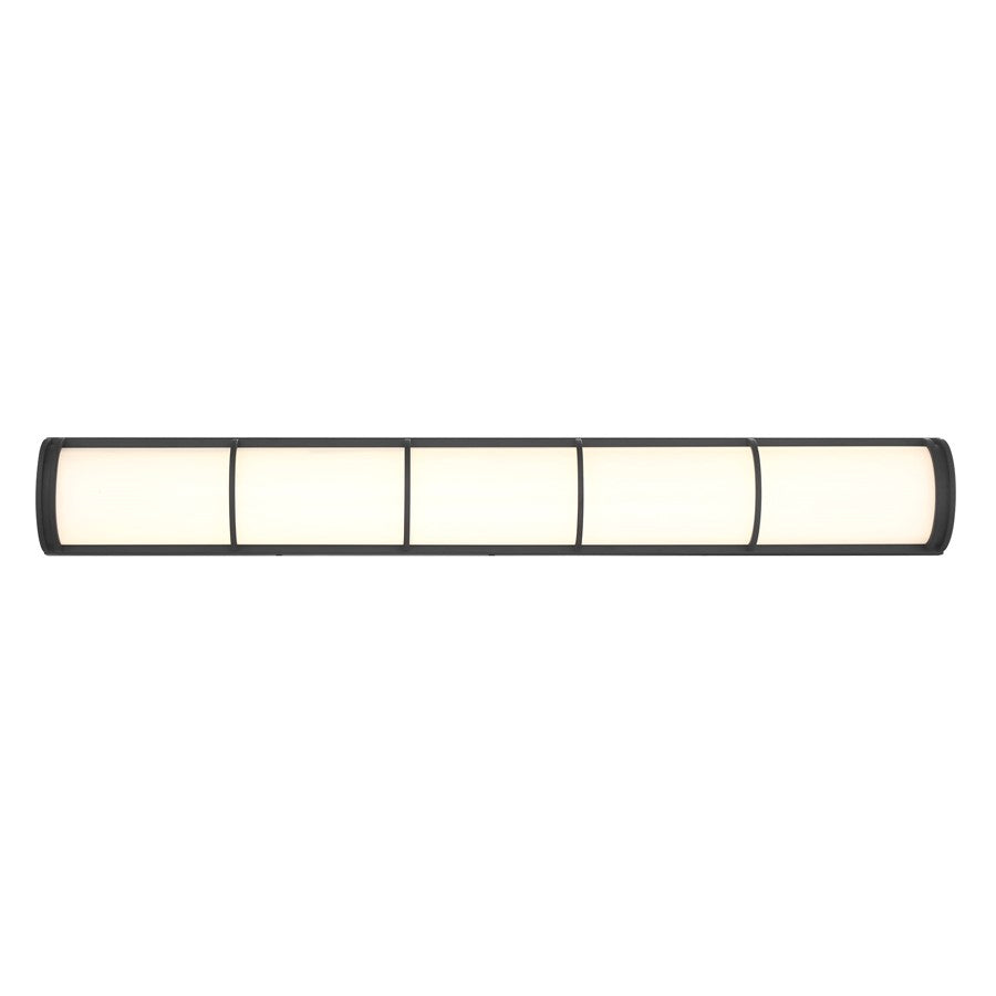 Savoy House Harper LED 36" Bath Sconce, White, Matte Black